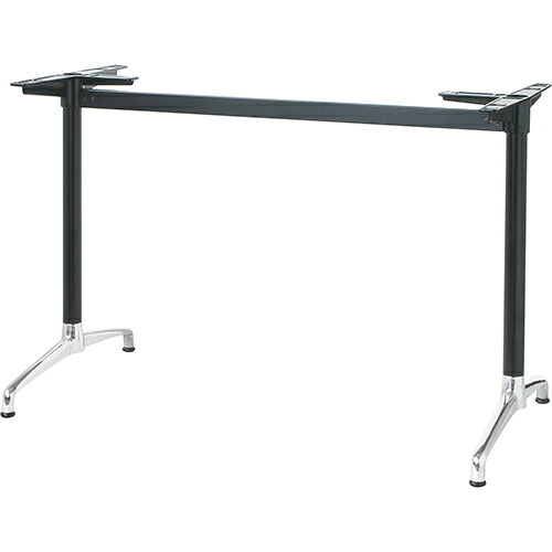 ハヤシ アルミ鋳物テーブル脚 ベースサイズ:A603×間口(芯々)1300mm×【高さ指定可】 品番:CL-AS-600 塗装カラー:14 ポール:42φ/送料別|厨房機器と店舗用品 TENPOS