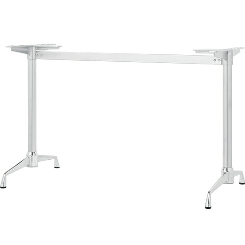 ハヤシ アルミダイキャストテーブル脚 ベースサイズ：A750&times;間口（芯々）1300mm&times;【高さ指定可】 品番：SS-LS-750 塗装カラー：18 ポール：42φ/送料別｜厨房機器と店舗用品 TENPOS