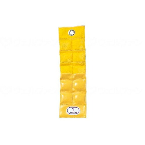 カラー重錘バンド/イエロー/1kg/業務用/新品/小物送料対象商品