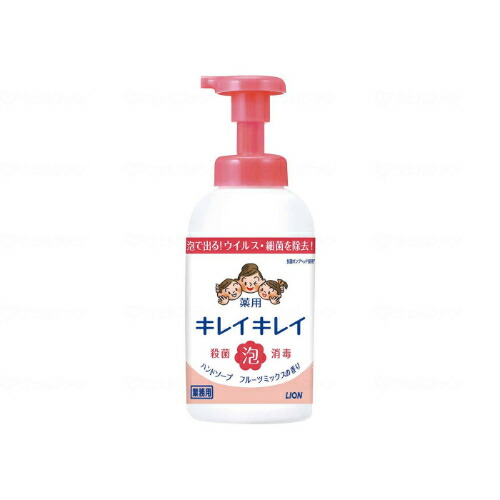 キレイキレイ薬用泡ハンドソープ フルーツミックス/ケース/550ml/業務用/新品/小物送料対象商品