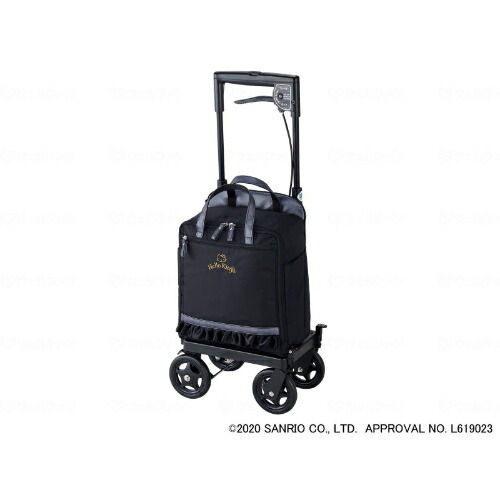 片方手押し車SAW右寄り用(日暈キティ)/黒いこと/御役目用/新品/貨物輸送無料