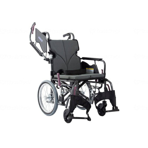 モダンBstyle 介助用 16インチ中・高床/チャコールグレー(NO.82)/座幅38-前座47cm/業務用/新品/送料別途見積
