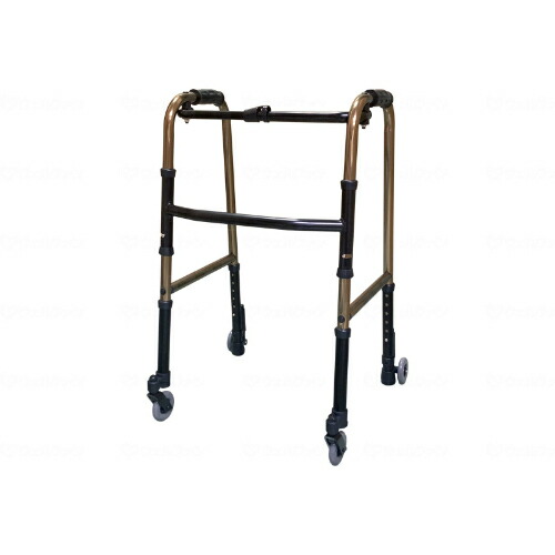 キャスター(MR)付御拾い器 パウダーコンパクト印字機/ブロンズ/お役目用/新品/小物貨物輸送客体商いもの