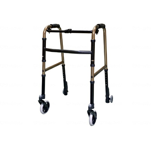 キャスター(LR)付御拾い器 スモール手合い/ブロンズ/御役目用/新品/貨物輸送無料