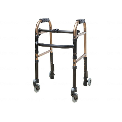 キャスター(MR)付御拾い器 ミニ印字機/ブロンズ/お役目用/新品/小物貨物輸送客体商いもの