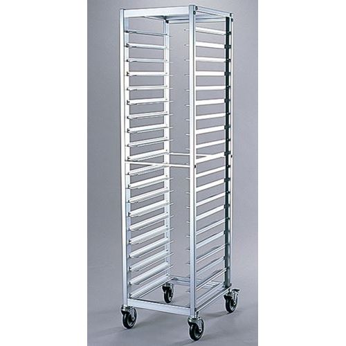 楽天市場】【MY74121】16段 オーブン天板収納用ラックカート 650×500