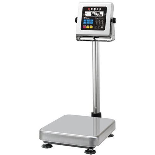 防塵・雨合羽 デジタル台はかり HV-60KCWP-K 330×616×H752 60kg /御勤め用/新品/貨物輸送別