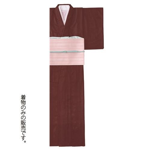 着物 絽無地（夏用）エンジ K-3553 /業務用/新品/小物送料対象商品 14,760円