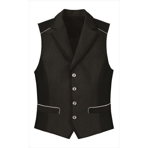 男女兼用ベスト黒 LVEU-1602 S・M・L プロ用 新品 小物送料対象商品