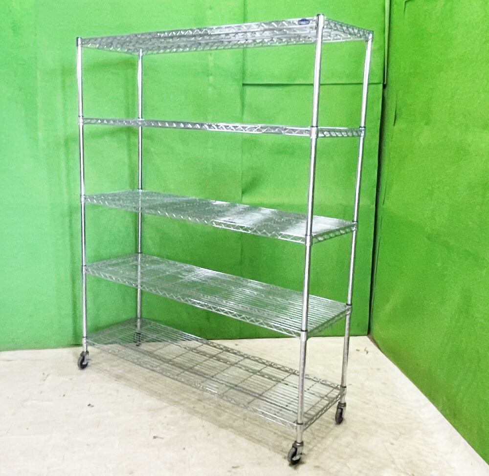 楽天市場】【ルミナス】業務用 スチールラック 棚5段