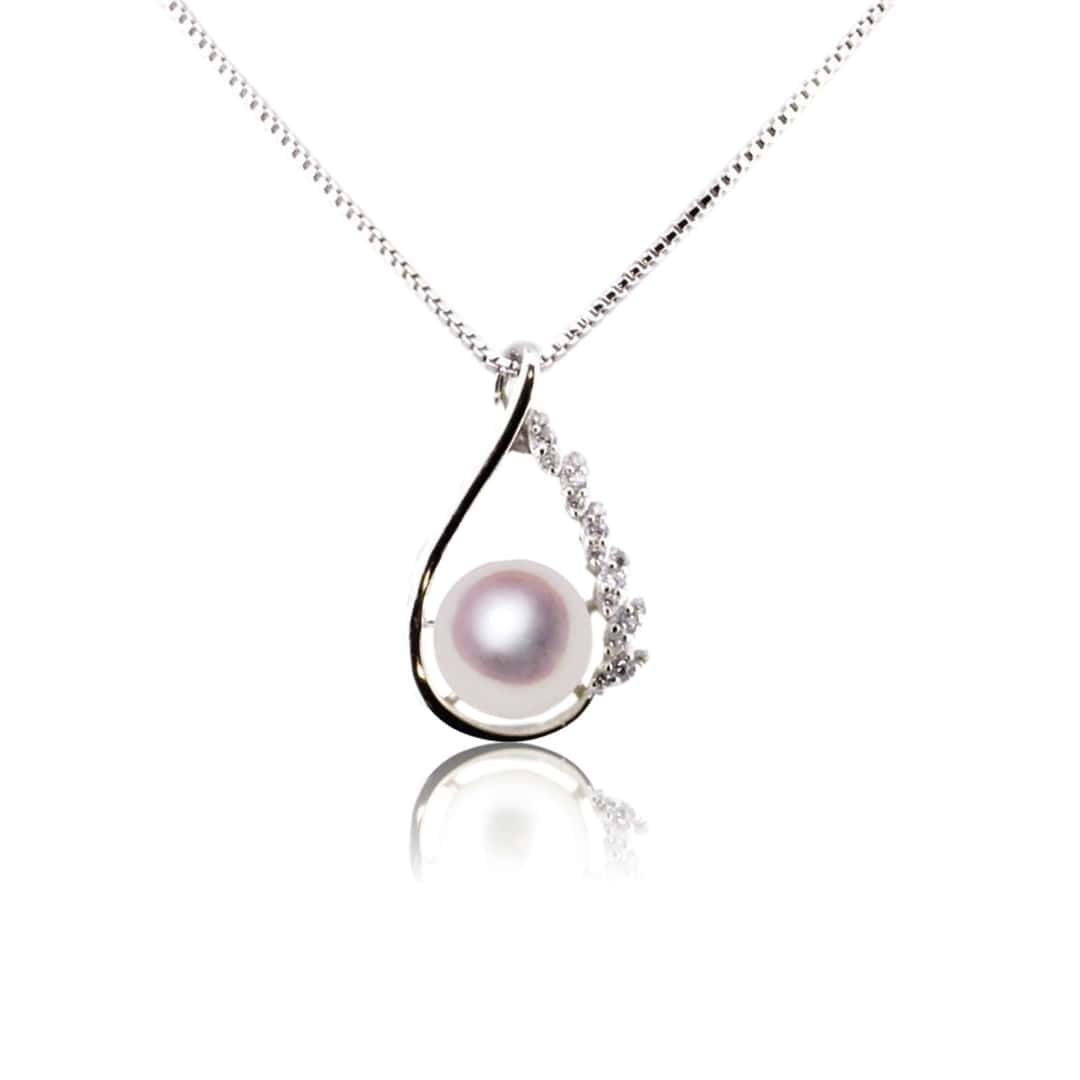 SV 8.5mm アコヤ真珠 ペンダント 宇和島 真珠 ジュエリー・アクセサリー・Tensei Pearl 天成真珠(あこや パール 本真珠 フォーマル カジュアル 誕生日 結婚式 七五三 成人祝い 就職祝い 成人式 卒業式 入学式 入園式 卒園式 母の日 ギフト プレゼント)|宇和島 天成真珠