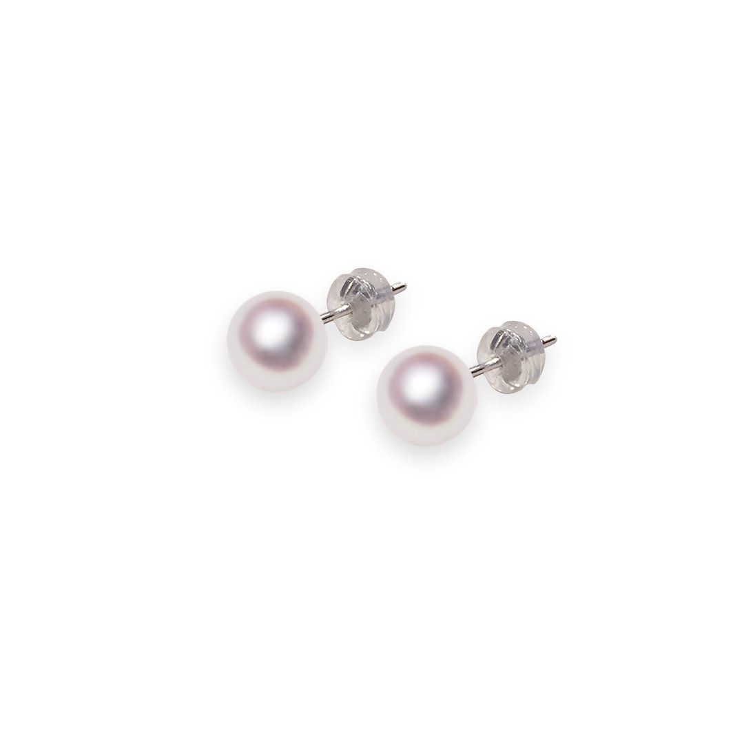 【即納】Pt 7.0mm アコヤ真珠 シンプルピアス 宇和島 真珠 ジュエリー・アクセサリー・Tensei Pearl 天成真珠(あこや パール 本真珠 フォーマル カジュアル 誕生日 結婚式 七五三 成人祝い 就職祝い 成人式 卒業式 入学式 入園式 卒園式 母の日 ギフト プレゼント)|宇和島 天成真珠