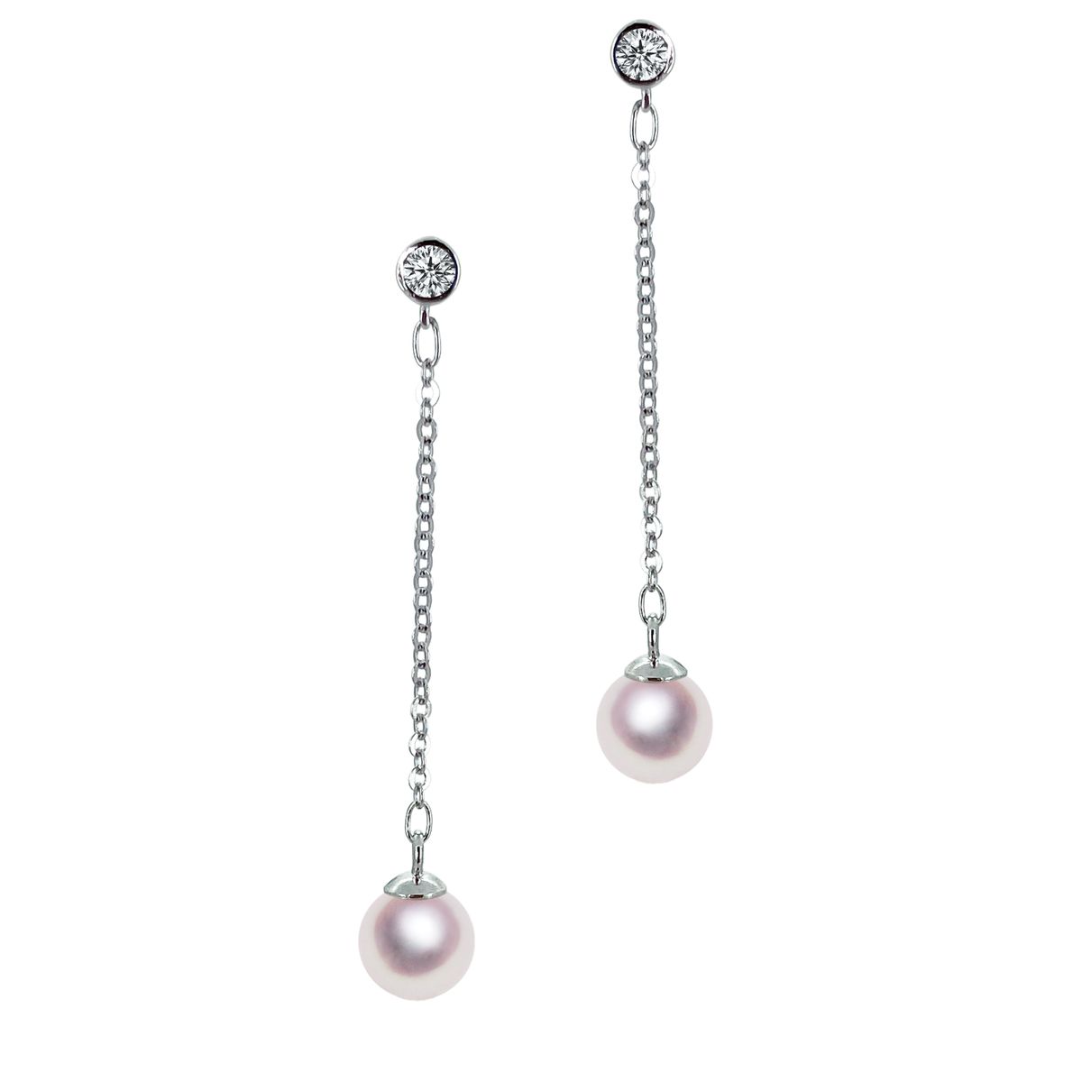 SV 7.0mm アコヤ真珠 デザインピアス 宇和島 真珠 ジュエリー・アクセサリー・Tensei Pearl 天成真珠(あこや パール 本真珠 フォーマル カジュアル 誕生日 結婚式 七五三 成人祝い 就職祝い 成人式 卒業式 入学式 入園式 卒園式 母の日 ギフト プレゼント)｜宇和島 天成真珠