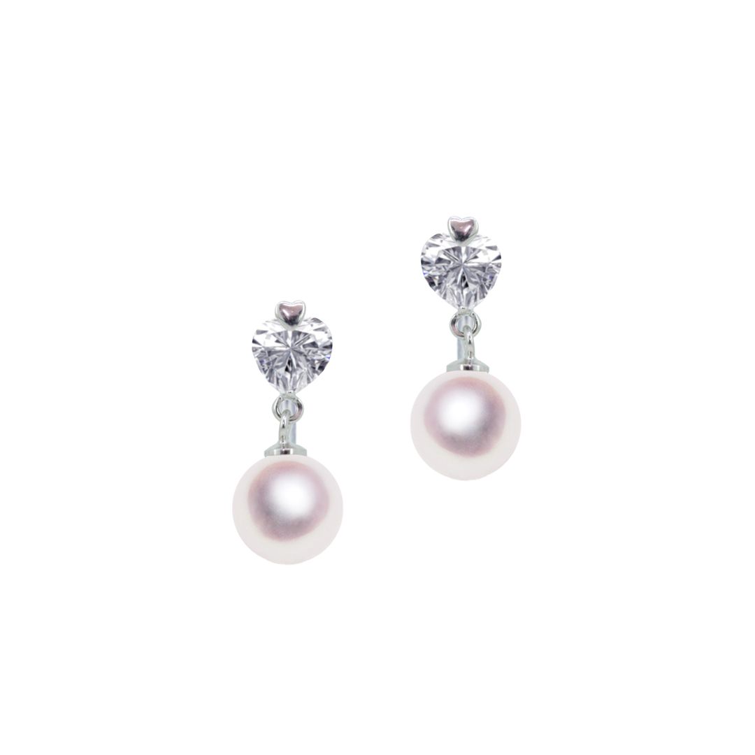 SV 7.0mm アコヤ真珠 デザインイヤリング 宇和島 真珠 ジュエリー・アクセサリー・Tensei Pearl 天成真珠(あこや パール 本真珠 フォーマル カジュアル 誕生日 結婚式 七五三 成人祝い 就職祝い 成人式 卒業式 入学式 入園式 卒園式 母の日 ギフト プレゼント)｜宇和島 天成真珠