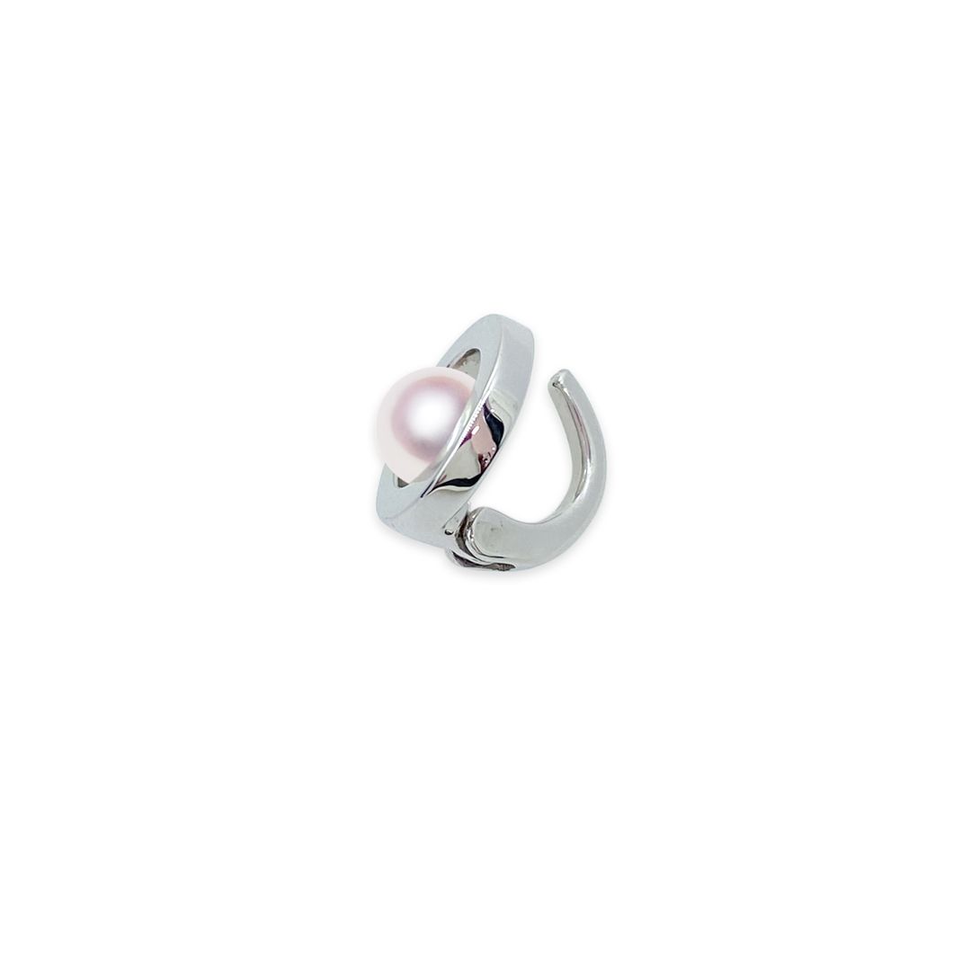SV 5.5mm アコヤ真珠 イヤカフ イヤーカフ 宇和島 真珠 ジュエリー・アクセサリー Tensei Pearl 天成真珠(あこや パール 本真珠 フォーマル カジュアル 誕生日 結婚式 七五三 成人祝い 就職祝い 成人式 卒業式 入学式 入園式 卒園式 母の日 ギフト プレゼント)|宇和島 天成真珠