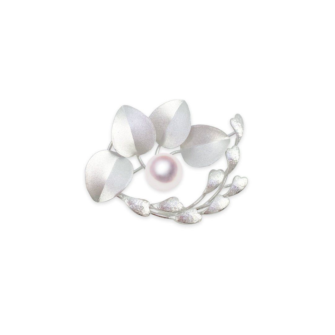 SV 8.5mm アコヤ真珠 ブローチ 宇和島 真珠 ジュエリー・アクセサリー Tensei Pearl 天成真珠(あこや パール 本真珠 フォーマル カジュアル 誕生日 結婚式 七五三 成人祝い 就職祝い 成人式 卒業式 入学式 入園式 卒園式 母の日 ギフト プレゼント)|宇和島 天成真珠