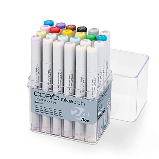 【限定セット】コピック(COPIC) Too スケッチ 12B ウォレットセット 多色 イラストマーカー マーカー マーカーペン｜天祥堂　店