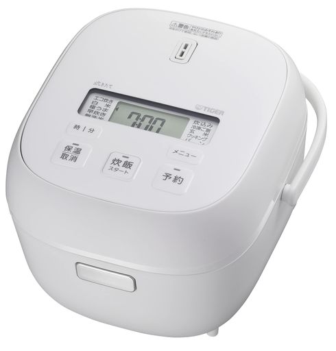 炊飯器タイガー魔法瓶(TIGER)3合一人暮らし用マイコン極うまメニュー冷凍ごはんパン調理メニュー付き炊きたてJBS-A055WMマットホワイト
