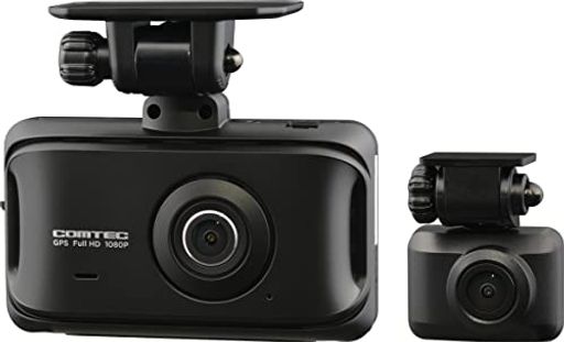 コムテック車用ドライブレコーダー前後2カメラZDR045STARVIS2搭載夜間撮影性能向上前後200万画素FULLHDGPS搭載後続車両接近お知らせ機能搭載運転支援機能搭載日本製