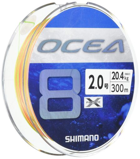 シマノ(SHIMANO)ラインオシア8300m2.0号5カラーLD-A71S