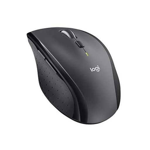 ロジクールM705Mワイヤレスマウス無線UNIFYING7ボタン高速スクロール電池寿命最大36ケ月ワイヤレスマウスチャコールWINDOWSMACCHROME
