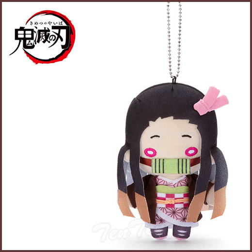 楽天市場】鬼滅の刃 にとたん ボールチェーン付ぬいぐるみ 我妻善逸