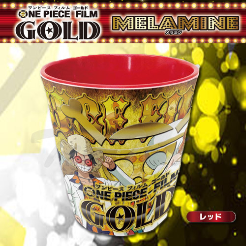楽天市場 ワンピース グッズ One Piece Film Gold メラミン レッド 即納品 映画 フィルムゴールド 食器 コップ カップ コンビニ受取対応商品 天天ストア 楽天市場店