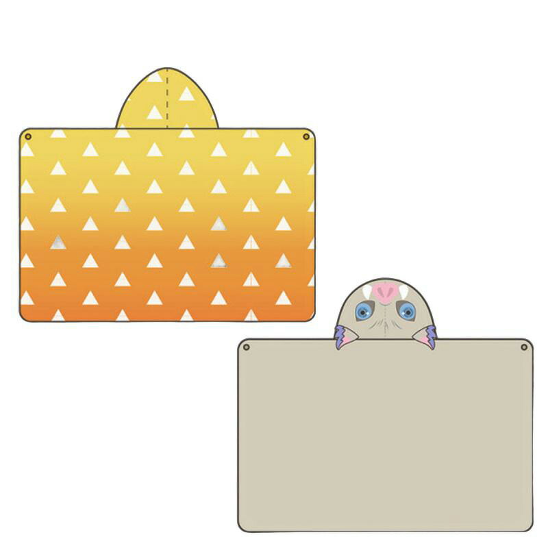 楽天市場】鬼滅の刃 フード付きブランケット 竈門禰豆子 冨岡義勇