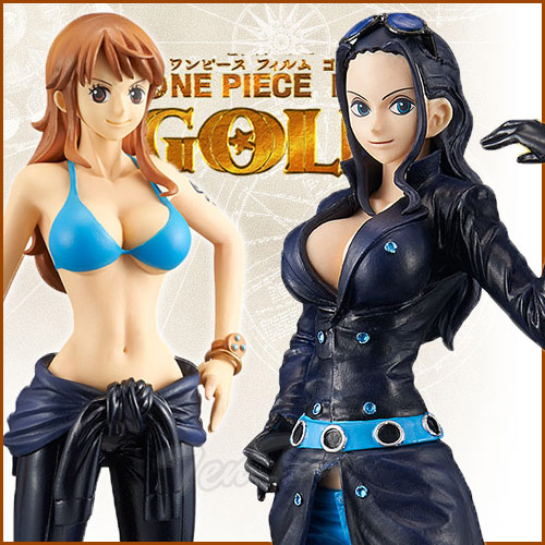楽天市場 ワンピース フィギュア ナミ ロビン ワンピース Dx The Grandline Lady One Piece Film Gold Vol 2 2体セット 即納品 ワンピース ゴールド 天天ストア 楽天市場店