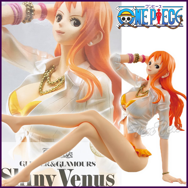 楽天市場 ワンピース フィギュア ナミ ワンピース Glitter Glamours Shiny Venus Nami ナミ 水着 即納品 天天ストア 楽天市場店