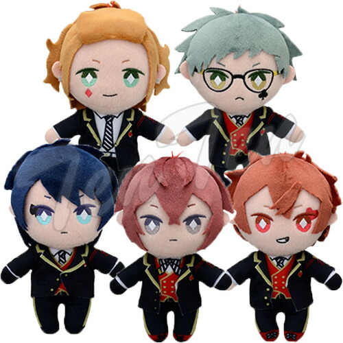 ツイステ　ポムフィオーレ寮　ヴィル　ルーク　エペル　EXぬいぐるみ ツイステ ポムフィオーレ寮 エペル ユニオンバースデー ミニミニ