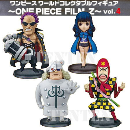 楽天市場 ワンピース フィギュア ワールドコレクタブルフィギュア One Piece Film Z Vol 4 4種セット 即納品 天天ストア 楽天市場店