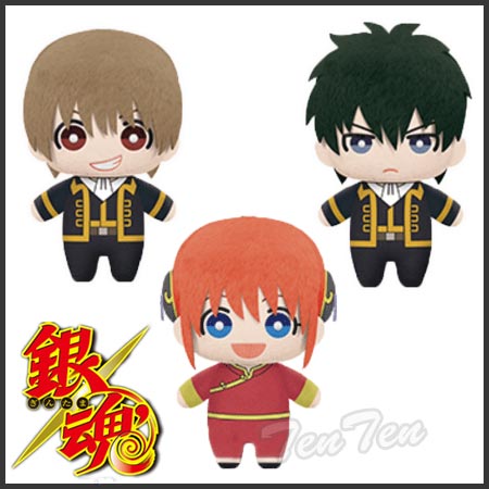 楽天市場 銀魂 ともぬい Vol 2 ぬいぐるみ 神楽 沖田 土方 全3種セット 即納品 ぬいぐるみ 銀魂 グッズ 天天ストア 楽天市場店