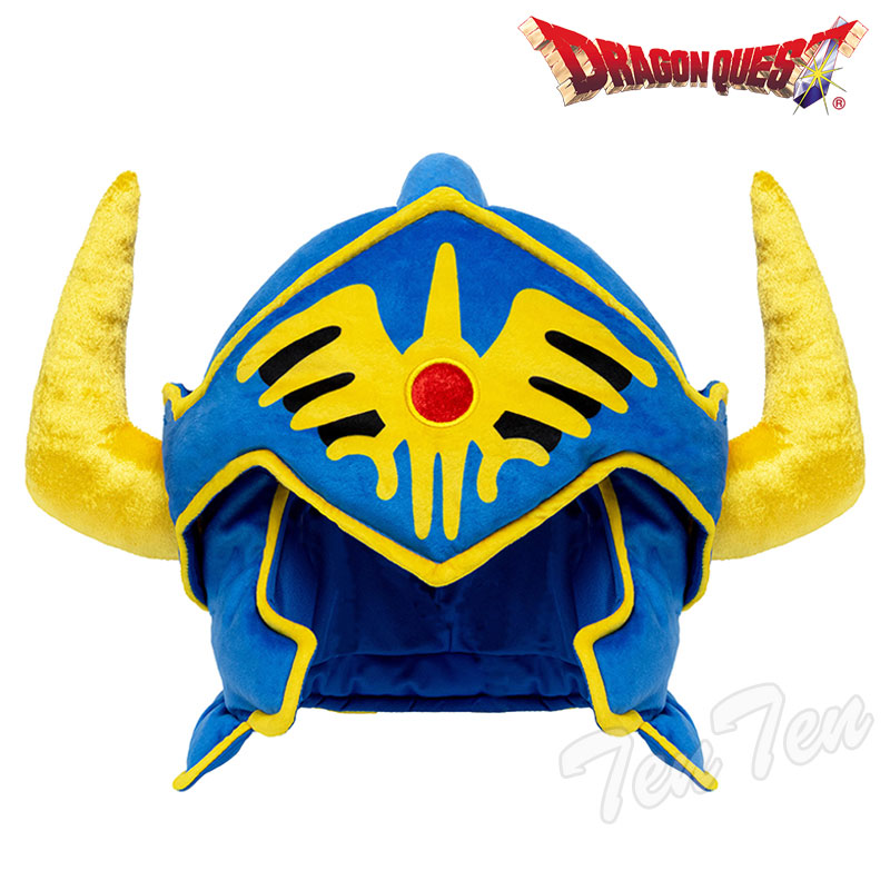 ドラゴンクエスト ぬいぐるみ ロトの兜 【即納品】 ドラクエ グッズ ロト 装備 カブト 勇者 被り物 帽子 仮装 コスプレ ハロウィン