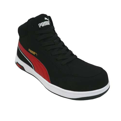 安全靴 プーマ PUMA HERITAGE AIRTWIST 2.0 BLACK MID 紐 25.0～28.0cm 樹脂先芯｜テンテンの森