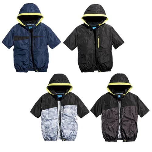 空調ウェア シンメン フレッシュフードショートジャケット 服単体 05571 6L 大きいサイズ