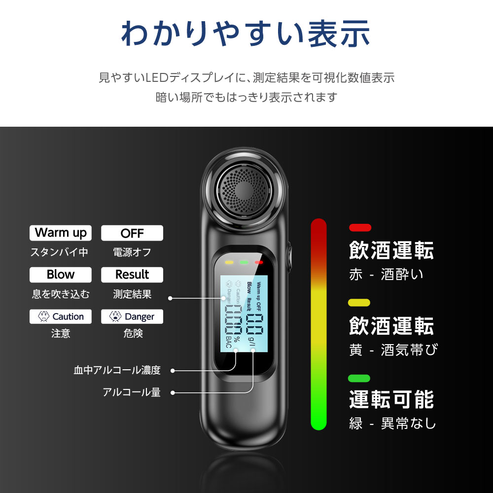 あす楽【10個セット】【道路交通法施行規則改正対応商品】アルコール