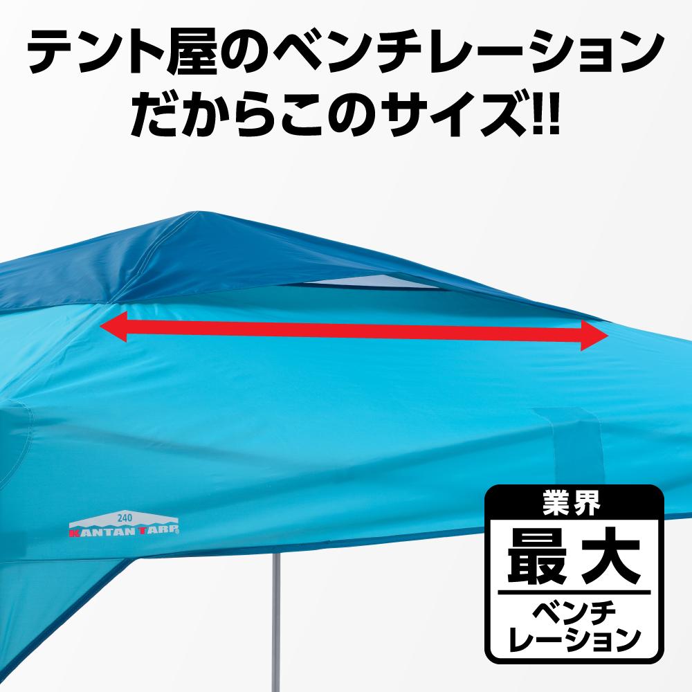 楽天市場 有名メーカー製造工場 ベンチレーション 天幕 カンタンタープ300専用天幕ベンチレーション ブルー 3 0ｍ テレビで紹介されました 名入れサービス開始 フレーム別売 風抜きが出来る タープテント サイズ 組み立てカンタン 通算300万張り生産