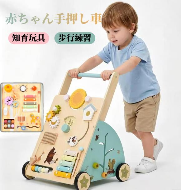 手押し車 みどり児 ベビーファーストウォーカー 車 知育手あそび 指さきトレニング 木の手あそび 知育手あそび 知育 1歳 1歳半 2歳 生まれ落ちる日差し上げ物 クリスマス お坊っちゃん 御嬢さん 木製 型はめ謎合わせ 積み木 車 生み出すこと祝い事 みどり児 カタカタ