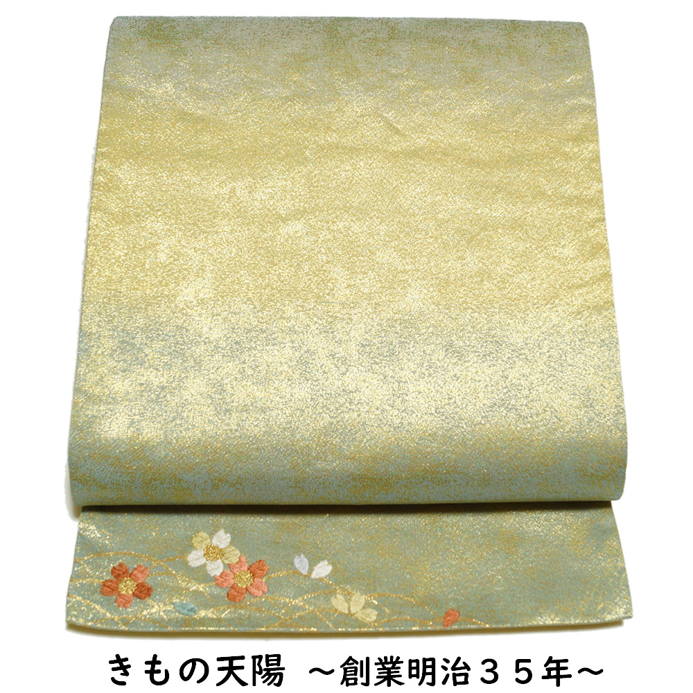 楽天市場】袋帯 祇園祭山鉾模様 お太鼓柄 金銀糸 【送料無料