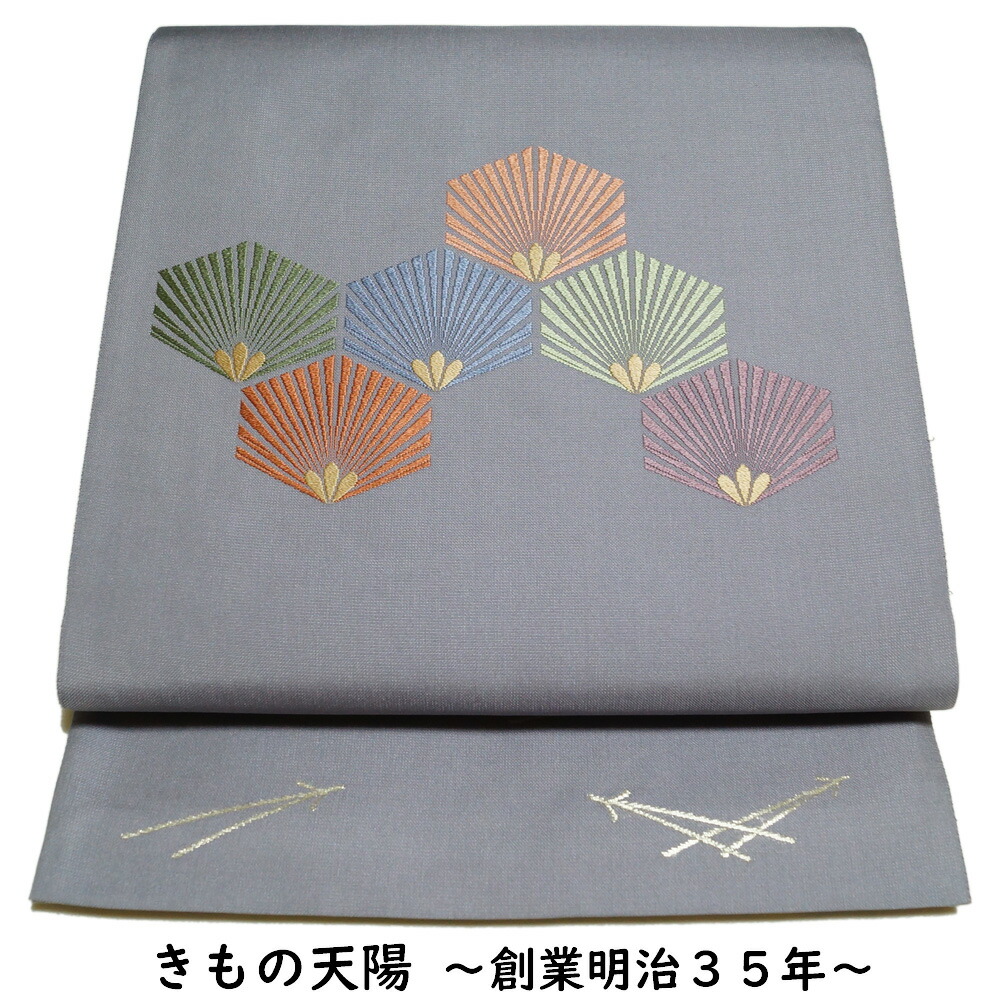 楽天市場】袋帯 辻が花模様 金通し 膨れ織 お太鼓柄 山吹茶色