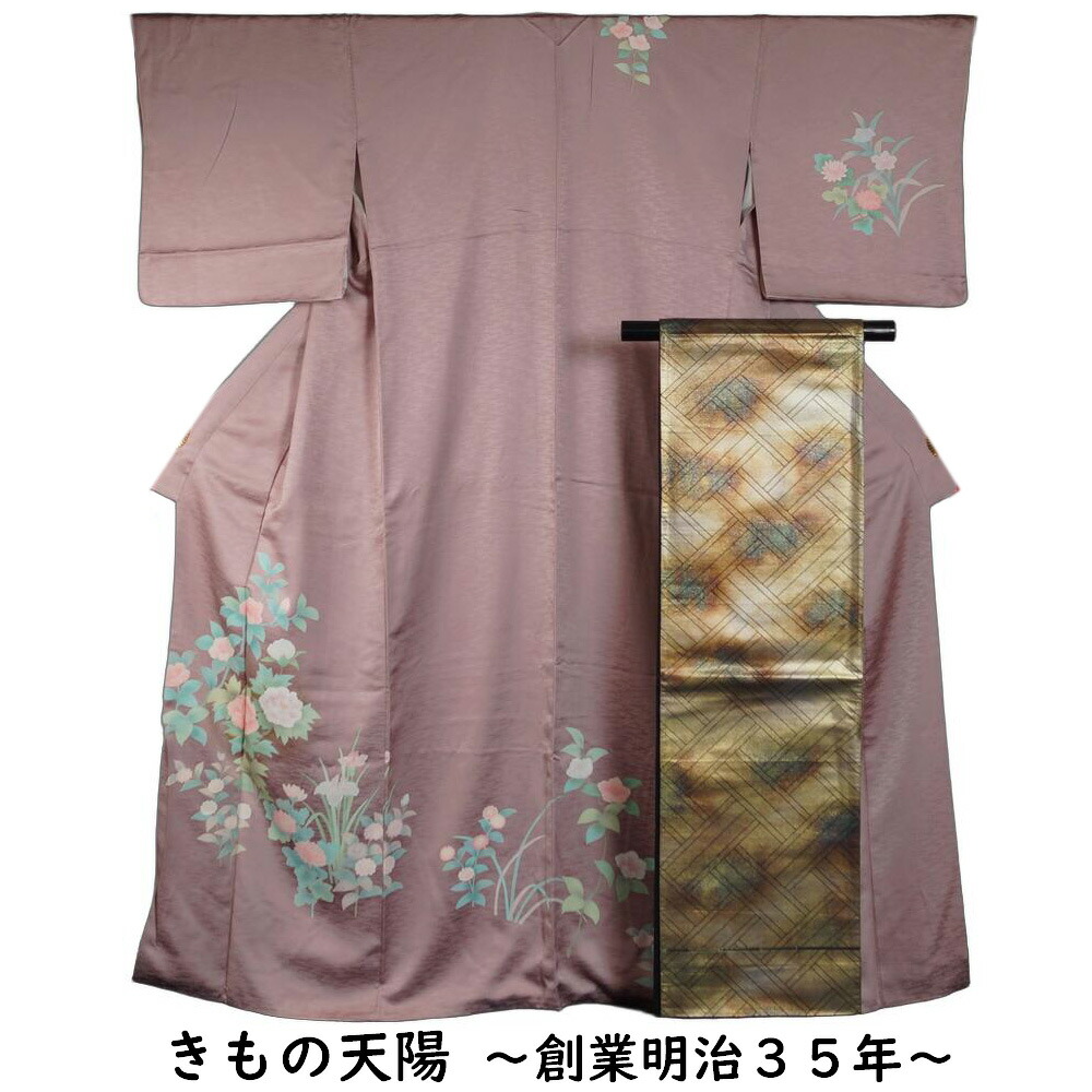 554 未使用品 アンティーク 小紋 八寸名古屋帯 2点セット - メルカリ
