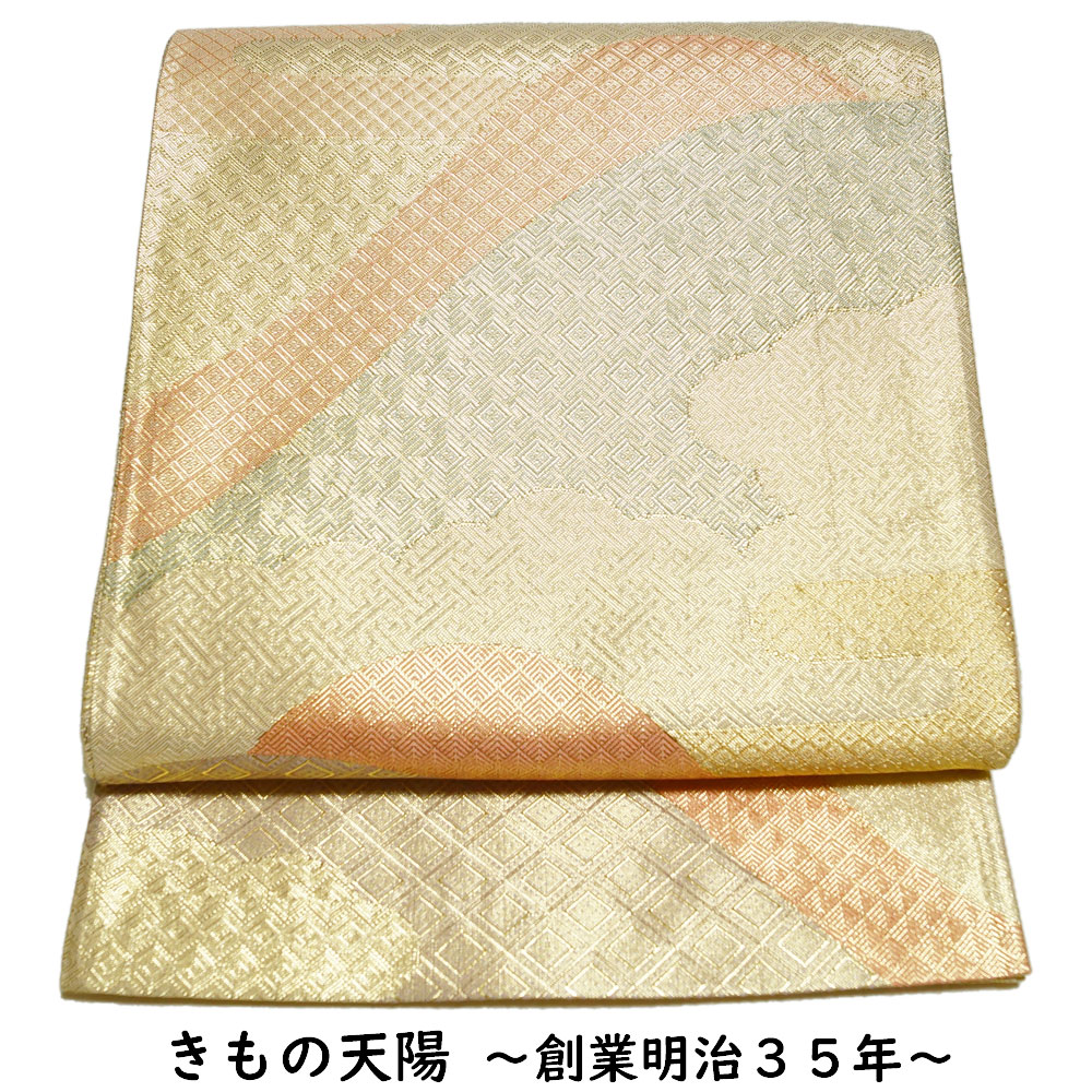 楽天市場】袋帯 祇園祭山鉾模様 お太鼓柄 金銀糸 【送料無料