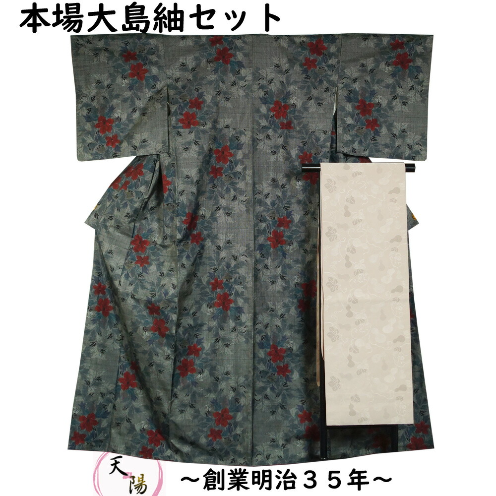 楽天市場】本場牛首紬 破れ色紙散らし模様 白山工房 証紙付き 牛首紬 S