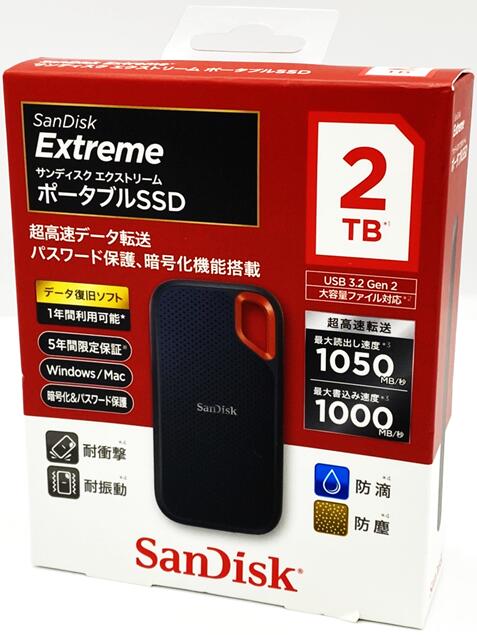 未開封】SanDisk SDSSDE30-1T00-J26 2個セット-