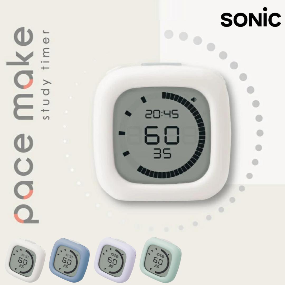 タイマー SONIC ソニック トキサポ時っ感タイマー30分計 19cm シルバー LV