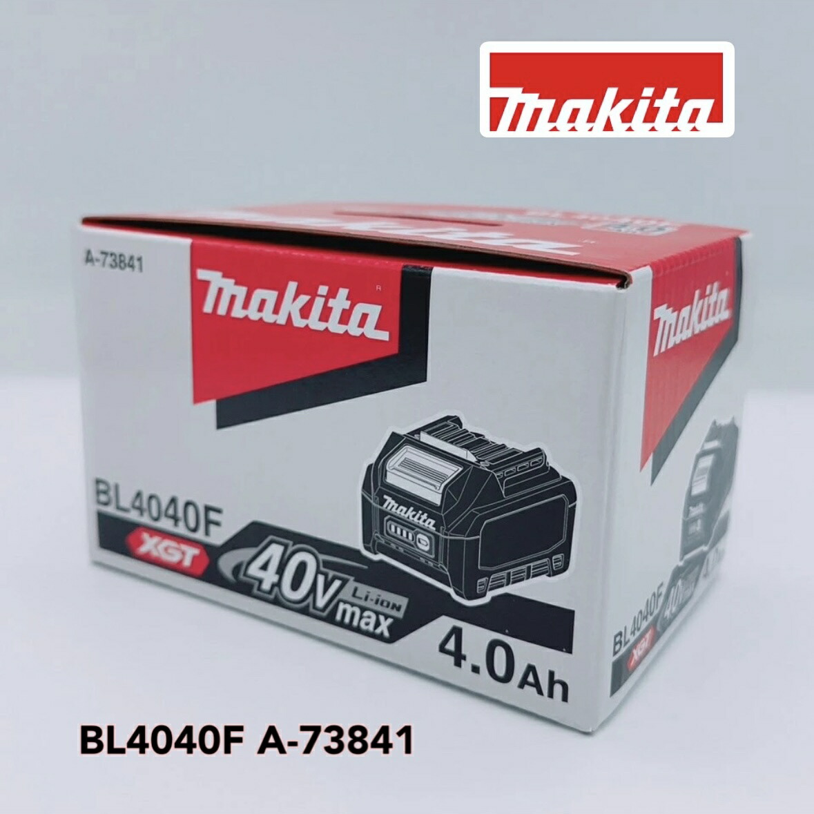 ● makitaリチウムイオンバッテリー BL4040F A-73841 40Vmax マキタ