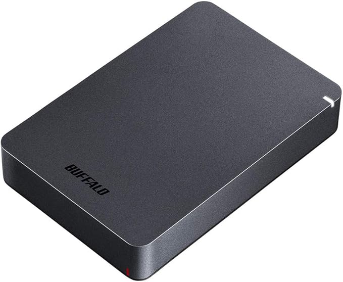 ● BUFFALO ポータブルハードディスク HD-PGF5.0U3-GBKA [ブラック 容量：5TB バッファロー｜大阪寺田や