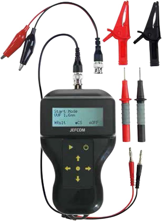 ● JEFCOM デジタルケーブルメジャー 1000mまで DMJ-1000AA ケーブル測長器 ジェフコム