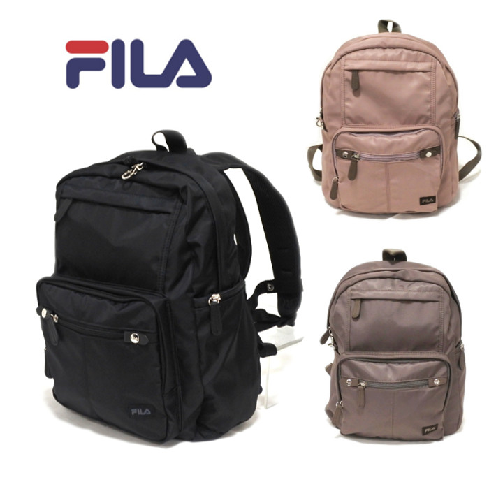 FILA[フィラ] 多役立つこと背嚢 レディース ツイルナイロン デイパック  ピムス  7641 16L 軽さ 多役立つこと かばん